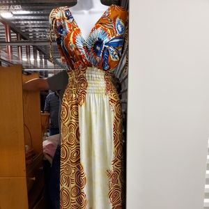 Sleeveless maxi dress